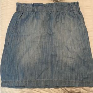 Denim skirt